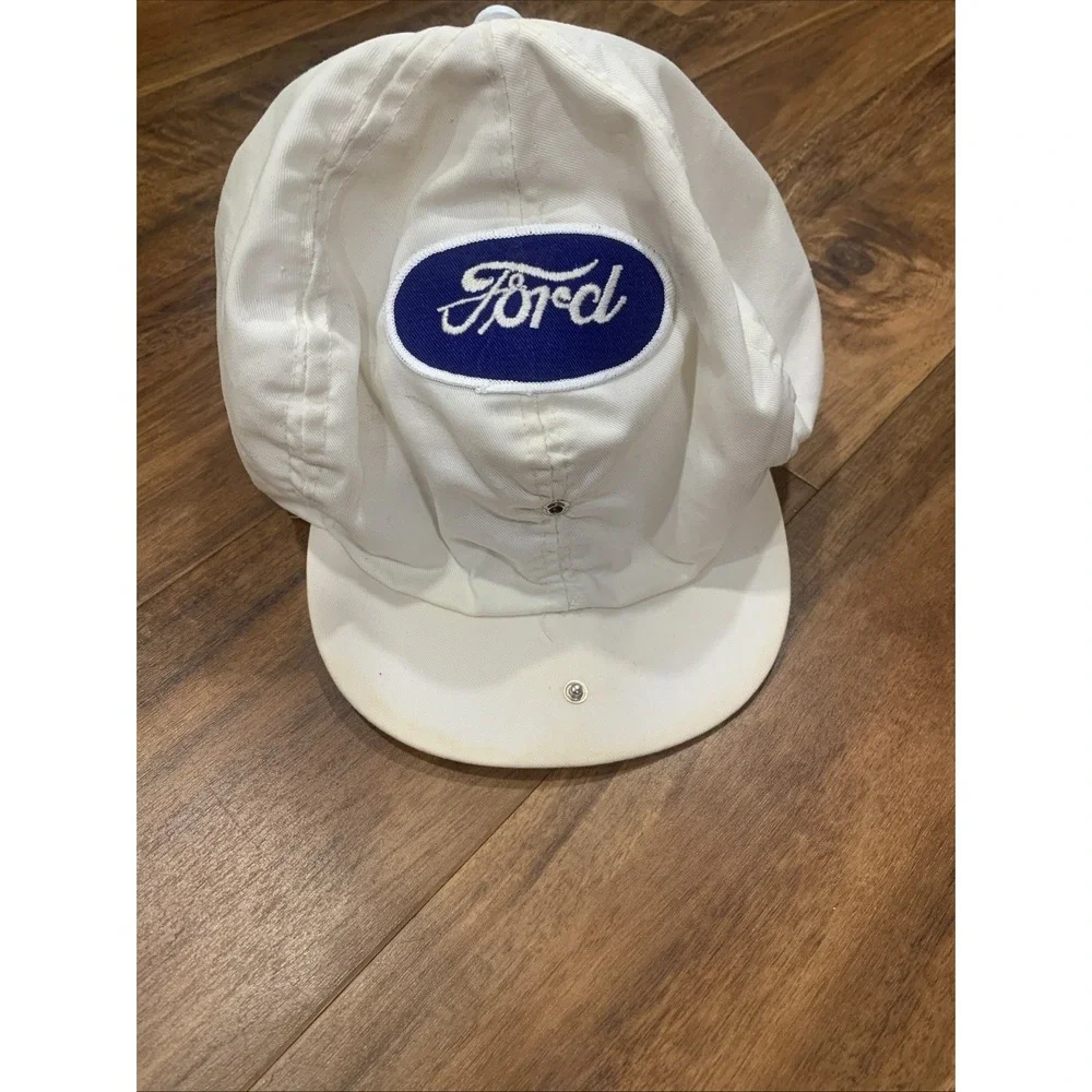 Vintage Collectible Ford SnapBack Paperboy Hat 70s Hat SODA MERCHANDISING